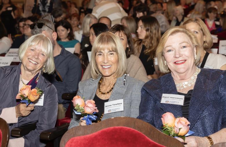 Three of the Women's Fund Founders– Joann Rapp, Anne Towbes, and Perri Harcourt