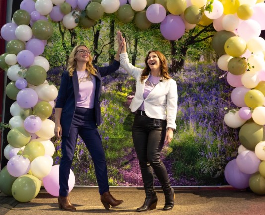 New caregivers celebrating their achievement