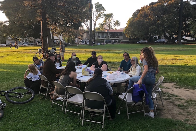 Among the many programs and services that SB ACT helps coordinate is a lived experience group made up of people who were formerly homeless or are currently experiencing homelessness. (SB ACT photo)