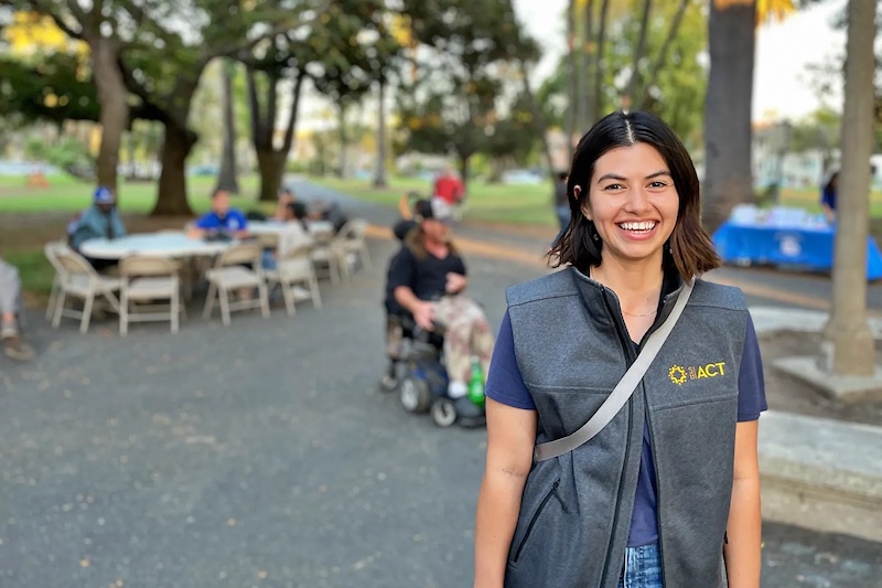 For those experiencing homelessness, SB ACT’s Neighborhood Navigation Centers can assist with job searches and other vital services. (SB ACT photo)