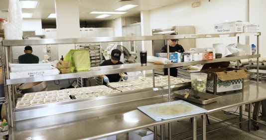 The food truck leverages the new Food4Good commercial kitchen.