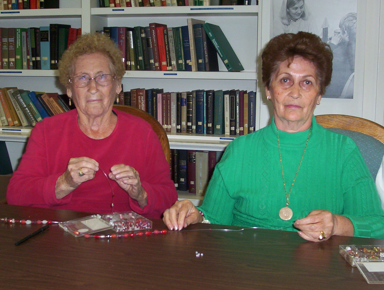 Family Services Agency: two women with jewelry