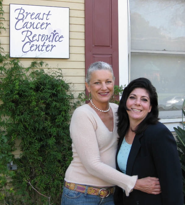 2008 Breast Cancer Resource Center two women in the pink