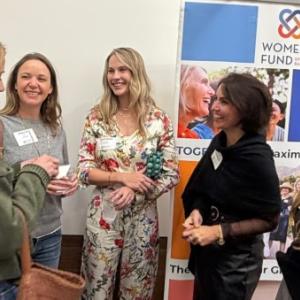 Women at a Women's Fund Gathering