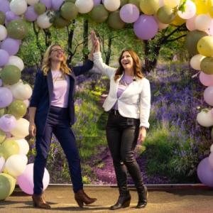New caregivers celebrating their achievement