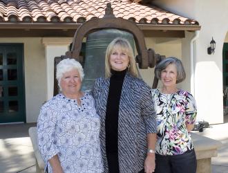 Betty Wells, Sarah deTagyos and Carol Palladini