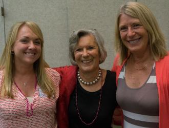 Barbara Hauter Woodward with Sponsors