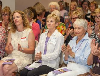 Attendees Applauding 