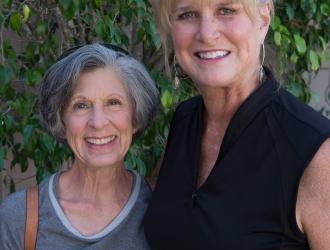 Founder Carol Palladini with Sarah de Tagyos