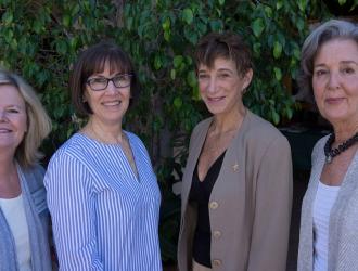 Shelley Hurst, Nancy Harter, Joyce Dudley and Sallie Coughlin