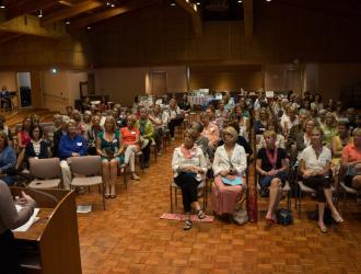 Audience in Community Room