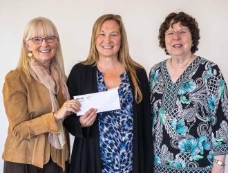 Check presentation to New Beginnings Counseling Center