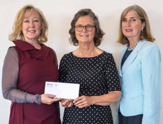 Check presentation to Sarah House