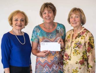 Check presentation to Transition House