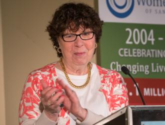 Laurie Tumbler thanks all the grantees