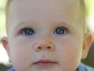 Angels Foster Care of Santa Barbara: blue-eyed baby