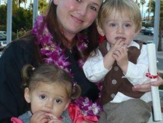 St. Vincent's of Santa Barbara:Graduate mother with two toddlers