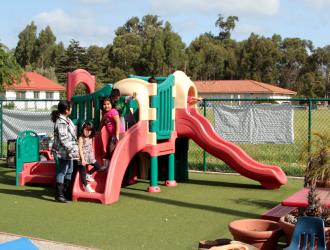 Isla Vista Youth Project: playground with slide