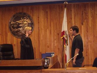CADA - Judge administering oath