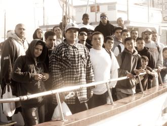 CORE at Santa Barbara Junior High School particiapants on board