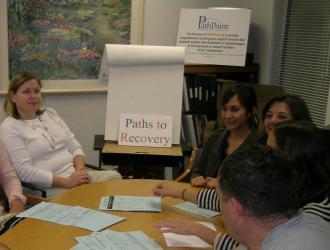 2008 PathPoint student making presentation