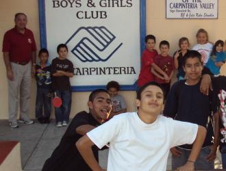 2008 United Boys & Girls Club goup with boy in white t-shirt