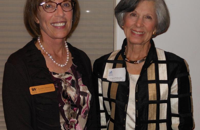 Carol Palladini and Susan Deacon