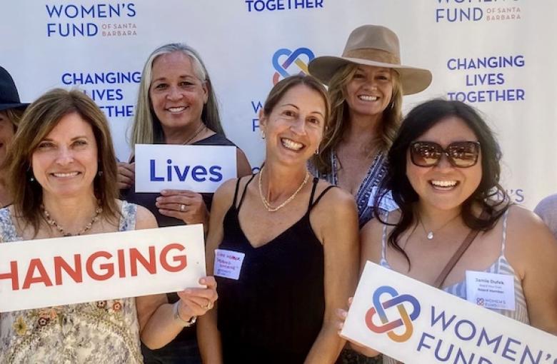 Group of Women's Fund members