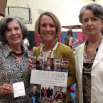 Carol Palladini, Susan Robeck, Carrie Lundquist receive the Girls Inc. award