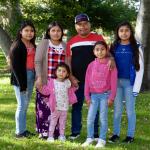 Family in the park